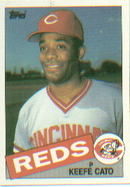 1985 Topps Baseball Cards      367     Keefe Cato
